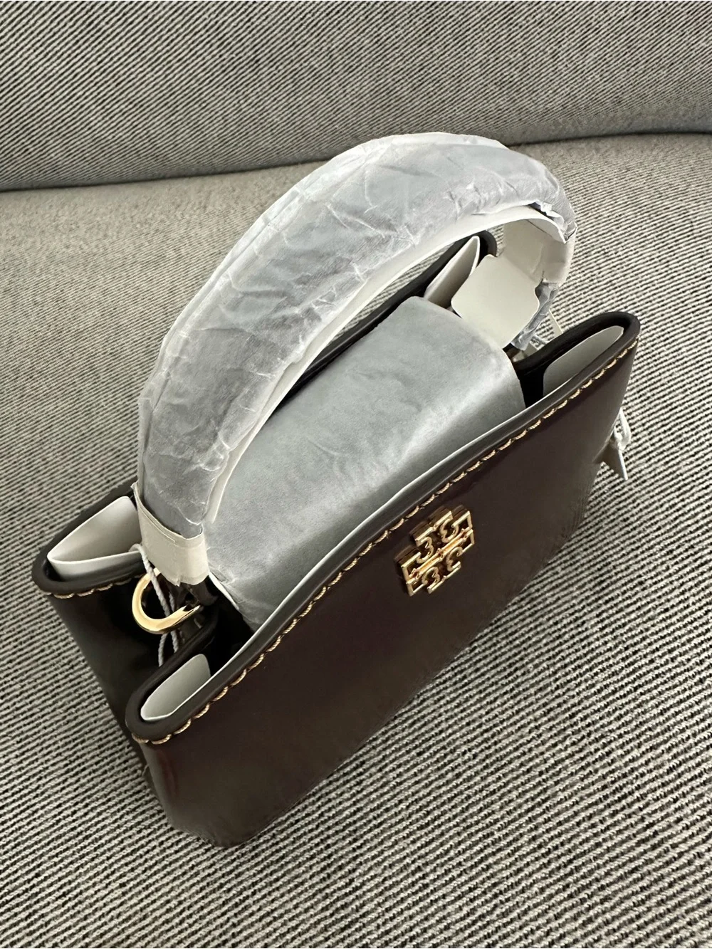 Tory Burch deep burgundy